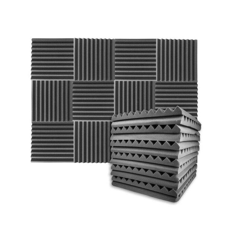 DNA AM1 panel akustyczny zestaw 12 szt. szary pian